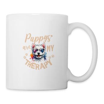 West Highland White Terrier Watercolor - Mug - white - Right