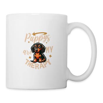 Teckel Puppy Lover Chien de chasse - Mug blanc - blanc - Droite