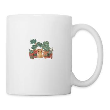 Jardin Rêves Jardinier Jardinier Dictons Dames - Mug blanc - blanc - Droite
