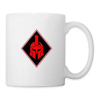 Spartaner Helm Logo Gladiator - Tasse - Weiß - Rechts