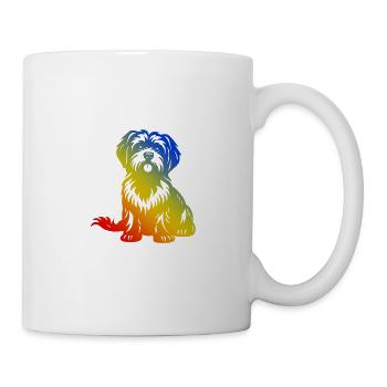 Havanese Hund - Tasse - Weiß - Rechts