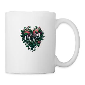 Unerschütterliche Liebe Jeremia 31:3 Botanisches - Tasse - Weiß - Rechts
