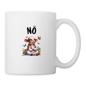 Cow Saying Nope for Boys and Girls - Mug - white - Right
