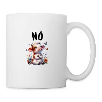 Cow Saying Nope for Boys and Girls - Mug - white - Right
