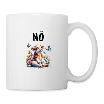 Cow Saying Nope for Boys and Girls - Mug - white - Right