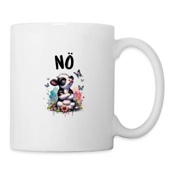 Cow Saying Nope for Boys and Girls - Mug - white - Right