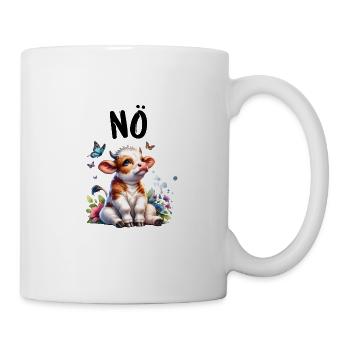 Cow Saying Nope for Boys and Girls - Mug - white - Right