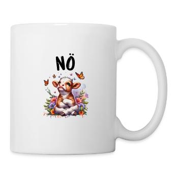 Cow Saying Nope for Boys and Girls - Mug - white - Right