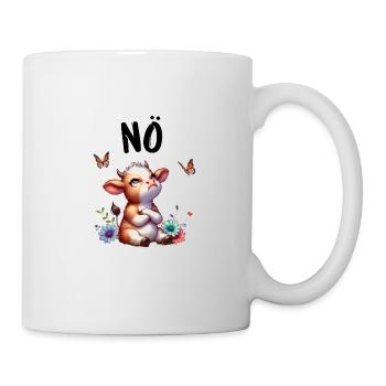 Cow Saying Nope for Boys and Girls - Mug - white - Right