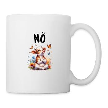 Cow Saying Nope for Boys and Girls - Mug - white - Right