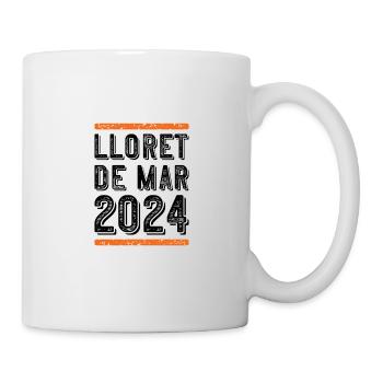Lloret De Mar Millésime 2024 - Mug blanc - blanc - Droite