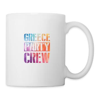 Greece Party Crew - Mug - white - Right