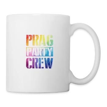 Équipe de fête de Prague - Mug blanc - blanc - Droite