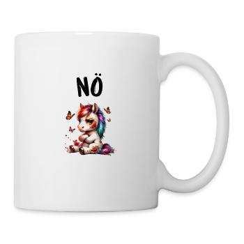 Cheval Drôle Dire Nope Cavalier Amoureux des chevaux - Mug blanc - blanc - Droite