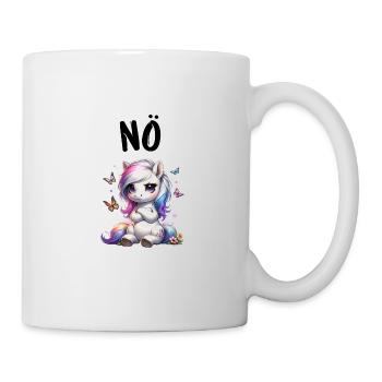 Horse Funny Saying Nope Rider Horse Lover - Mug - white - Right