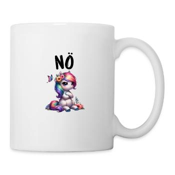 Horse Funny Saying Nope Rider Horse Lover - Mug - white - Right