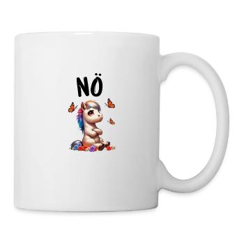 Cheval Drôle Dire Nope Cavalier Amoureux des chevaux - Mug blanc - blanc - Droite