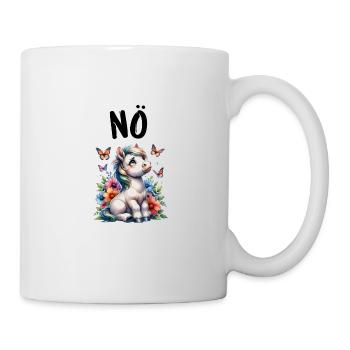 Cheval Drôle Dire Nope Cavalier Amoureux des chevaux - Mug blanc - blanc - Droite