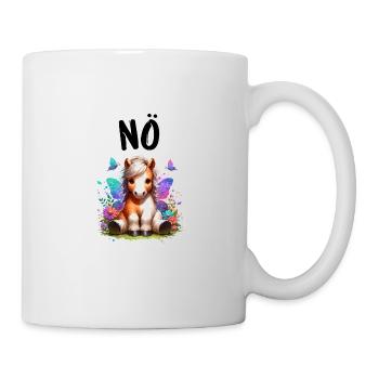 Cheval Drôle Dire Nope Cavalier Amoureux des chevaux - Mug blanc - blanc - Droite