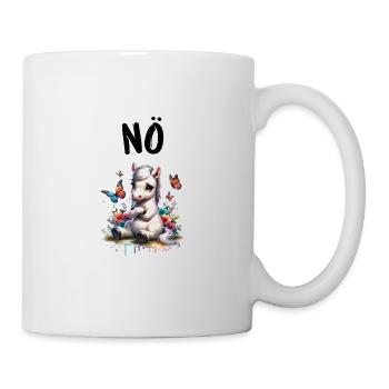 Cheval Drôle Dire Nope Cavalier Amoureux des chevaux - Mug blanc - blanc - Droite