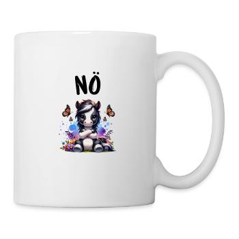 Horse Funny Saying Nope Rider Horse Lover - Mug - white - Right