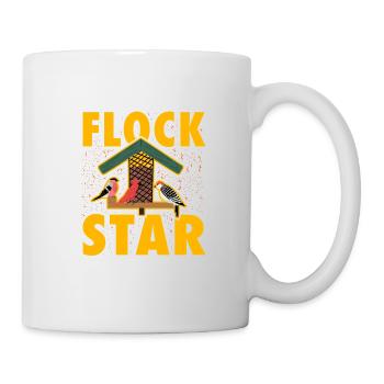 Flock Stern - Tasse - Weiß - Rechts