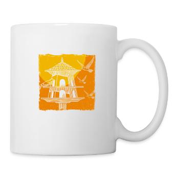 Bird Feeding - Mug - white - Right