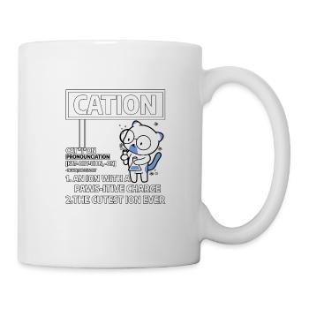 Cation - Mug blanc - blanc - Droite