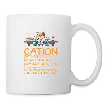 Cation - Mug blanc - blanc - Droite