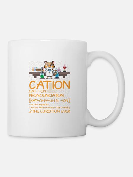 Cation - Mug blanc - blanc