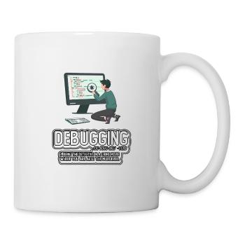 Debuggen - Tasse - Weiß - Rechts