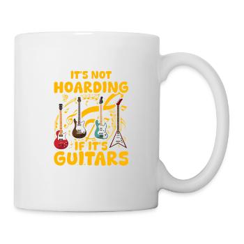 Ce n’est pas de la thésaurisation si ce sont des guitares - Mug blanc - blanc - Droite