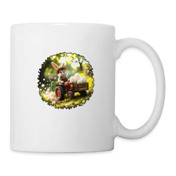 Lapin de Pâques - Mug blanc - blanc - Droite