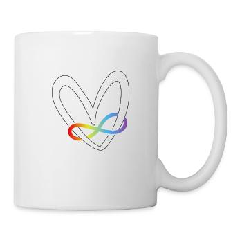 Autism Heart - Mug - white - Right