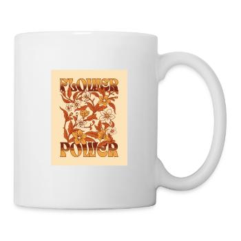 Le pouvoir des fleurs - Mug blanc - blanc - Droite