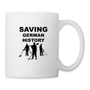 Saving German History Sondins and Treasure Hunt - Mug - white - Right