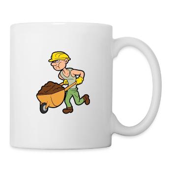 Construction company Construction company Construction workers - Mug - white - Right