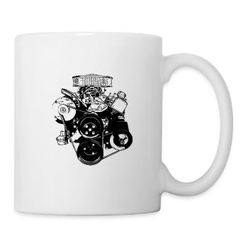 Big Block Engine V8 - Mug - white - Right