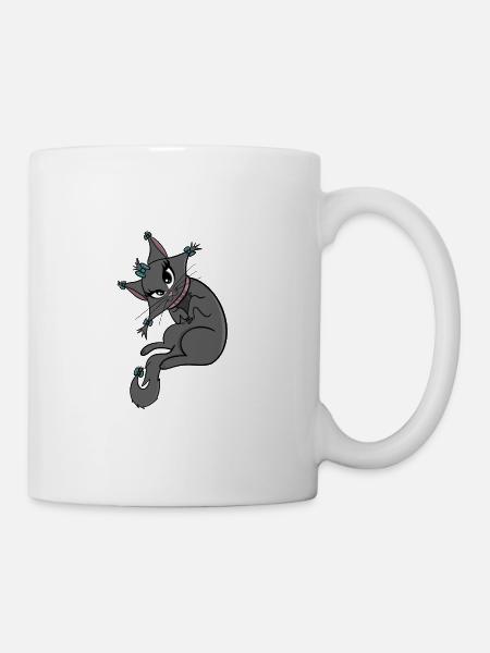 Douce dame de chat chillt - Mug blanc - blanc