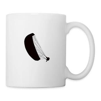 Paragliding Gleitschirmflieger Pilot - Tasse - Weiß - Rechts