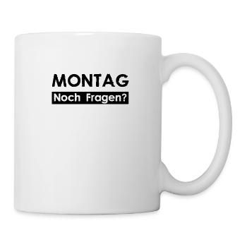 MONDAY - Any questions? - Mug - white - Right