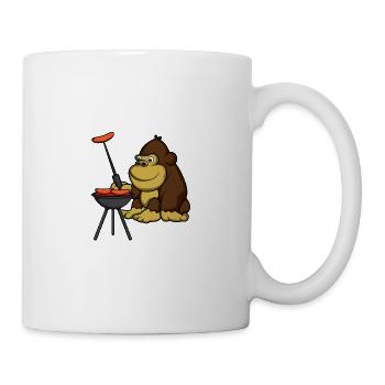 Grilla Wortin illustrateur Cadeau - Mug blanc - blanc - Droite