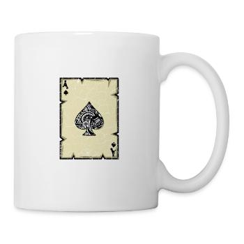 Ace Card Addicted to Gaming. Poison - Mug - white - Right