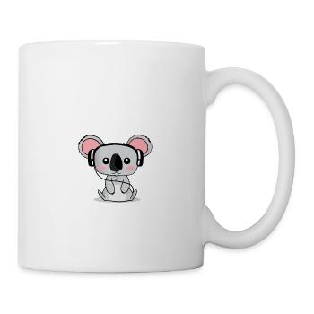 J’aime le musicien de musique Gift - Mug blanc - blanc - Droite