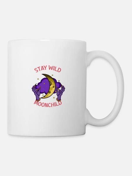 Mondkind Astrologe Gift - Tasse - Weiß