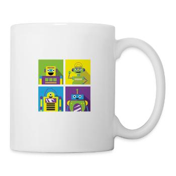 Happy Robot Toy Collector Poison - Mug - white - Right