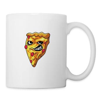 Angry Pizza Gourmet Gift - Mug - white - Right