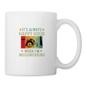 Always happy hour. Builder Gift - Mug - white - Right