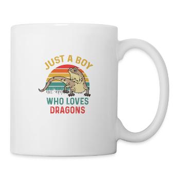 Loves Dragon Pet Lover Poison - Mug - white - Right