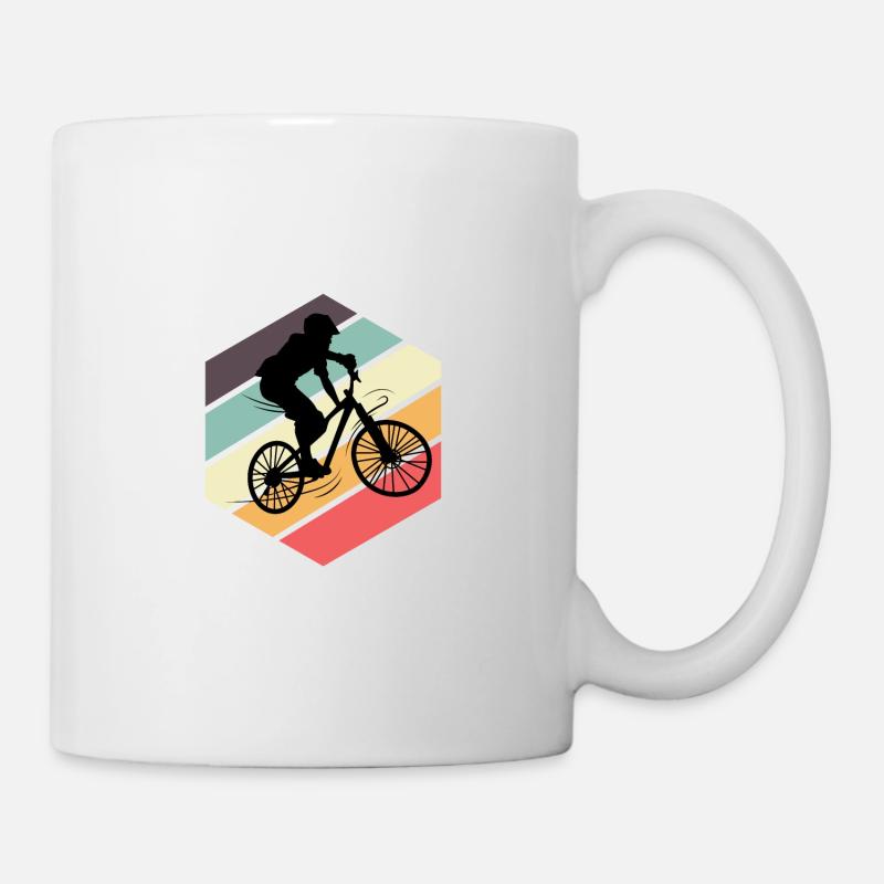 BMX Vintage Racer Poison - Mug blanc - blanc